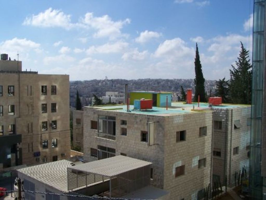 Fig. 3: Blue sky over Amman seen from the French Institute (photo: S. Hoffmann)