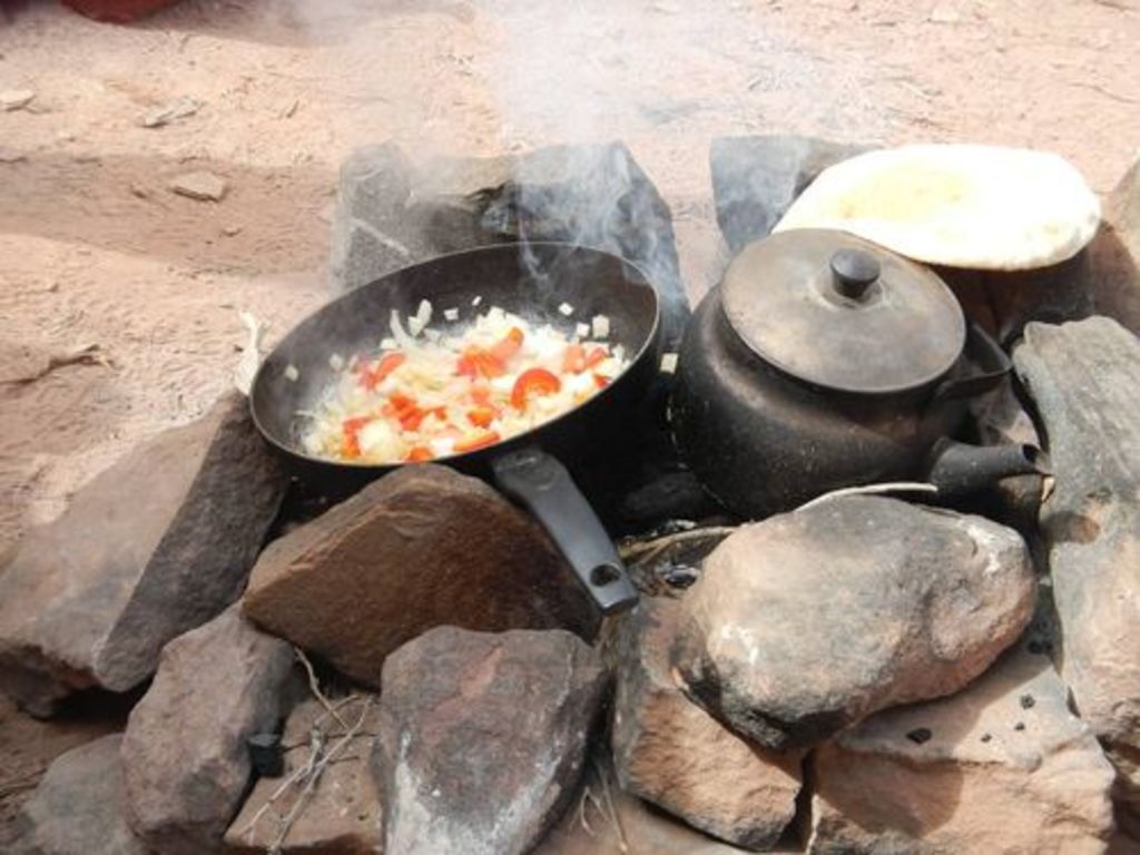 Fig. 27: The beginning of a delicious Clint Eastwood style lunch.